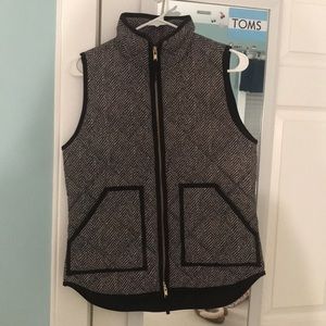 Herringbone J Crew vest
